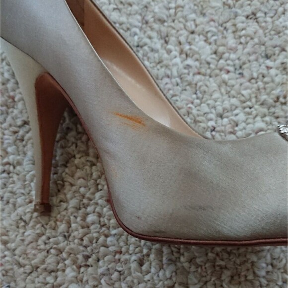 GIUSEPPE ZANOTTI Crystal Jeweled Knot pump size 37.5 - Picture 8 of 8